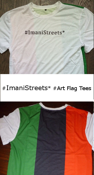 #YourNerds! #IslandLinks! #ImaniStreets* #Diaspora #Flag #Tee #Ads