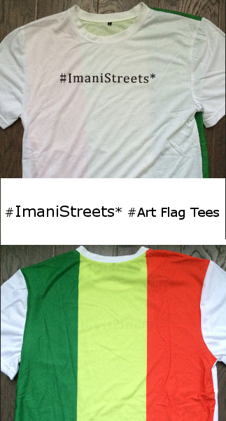#ImaniStreets* #Art #Flag #Tees